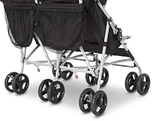 Jeep Scout Double Stroller, Charcoal Galaxy
