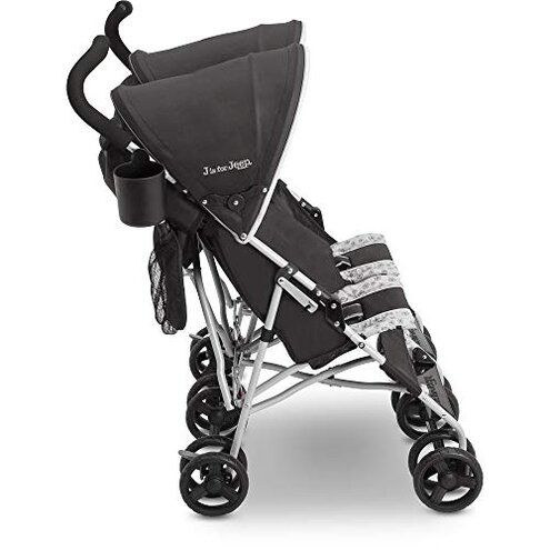 Jeep Scout Double Stroller, Charcoal Galaxy