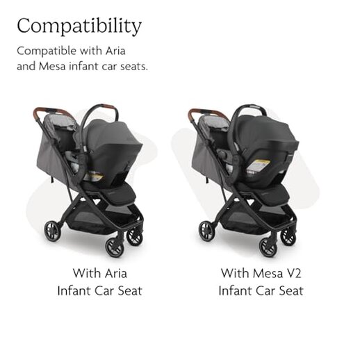 UPPAbaby Adapter for Minu V3 - Compatible with Aria and Mesa Infant Car Seats - Quick + Secure Attachment - 1 Pair