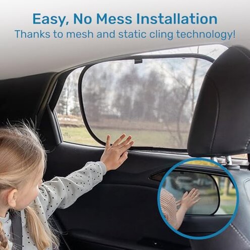 Enovoe Car Window Shades for Baby (2 Pack) - Vehicle Sunshade Technical Audit Report
