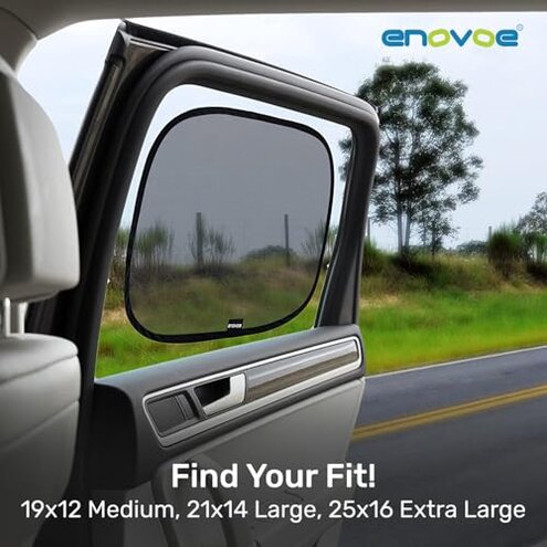Enovoe Car Window Shades for Baby (2 Pack) - Vehicle Sunshade Technical Audit Report