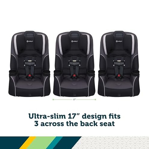 Safety 1st Crosstown Slim All-in-One Convertible Car Seat, Deep Sea