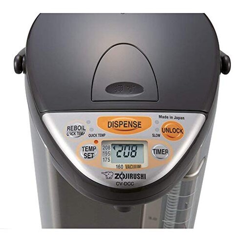 Zojirushi CV-DCC50 VE Hybrid Water Boiler & Warmer, 5.0 Liter (169oz. Dark Brown)