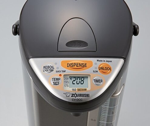 Zojirushi CV-DCC50 VE Hybrid Water Boiler & Warmer, 5.0 Liter (169oz. Dark Brown)