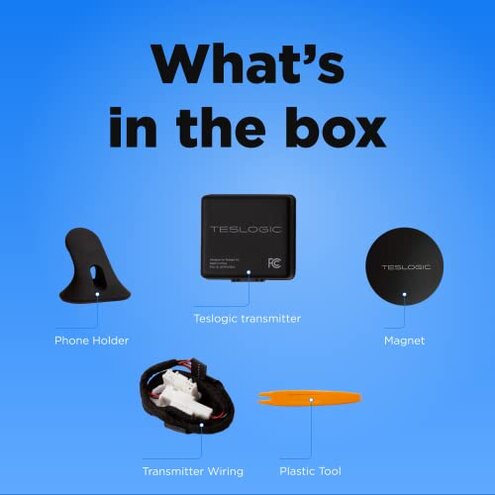 Teslogic v2: Mobile Instrument Cluster with Shortcuts for Tesla Model 3 ('21+) / Y (20-25) (Without a Wireless Charger)