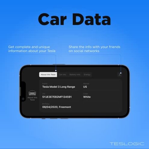 Teslogic v2: Mobile Instrument Cluster with Shortcuts for Tesla Model 3 ('21+) / Y (20-25) (Without a Wireless Charger)
