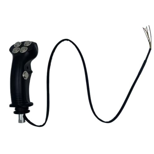 QHGTBFN Excavation clip grab logging ironstone agricultural harvester modified electronic control 6 button joystick handle parts