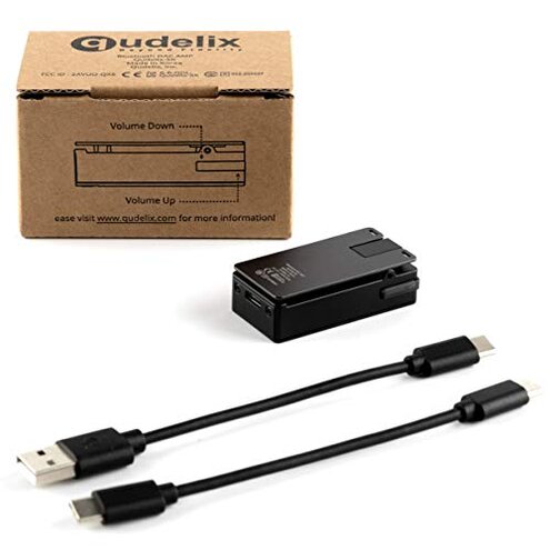 Qudelix-5K Bluetooth USB DAC AMP with LDAC, aptX Adaptive, aptX HD, AAC (Dual ES9219 3.5mm Unbalanced & 2.5mm Balanced Output)