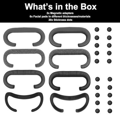 Globular Cluster FPA1 Facial Pads Kit Compatible with Apple Vision Pro