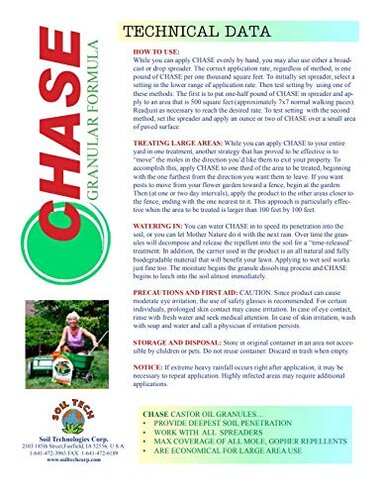 Chase Mole & Gopher Repellant 6 Lbs.