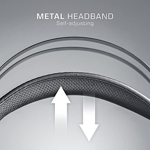 ROCCAT Elo 7.1 USB PC Gaming Headset, Surround Sound with AIMO RGB Lighting, Wired Computer Headphones, Detachable Noise Cancelling Microphone, Lightweight, 50mm Drivers, Black