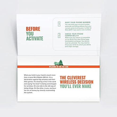 $30/mo. Mint Mobile Phone Plan with Unlimited Talk, Text & Data for 3 Months (3-in-1 SIM Card)