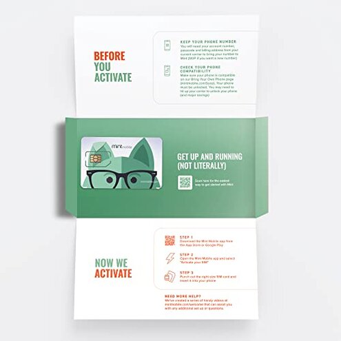 $30/mo. Mint Mobile Phone Plan with Unlimited Talk, Text & Data for 3 Months (3-in-1 SIM Card)